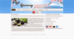 Desktop Screenshot of fujiyummysteakhouse.com
